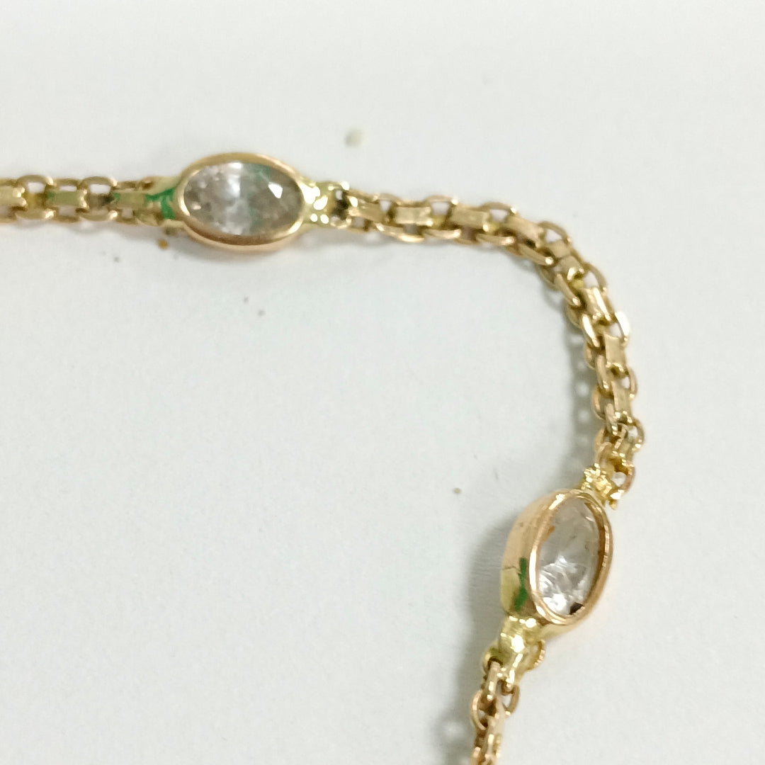 PULSERA ORO 14 K 3.3 GRMS (SEMINUEVO)