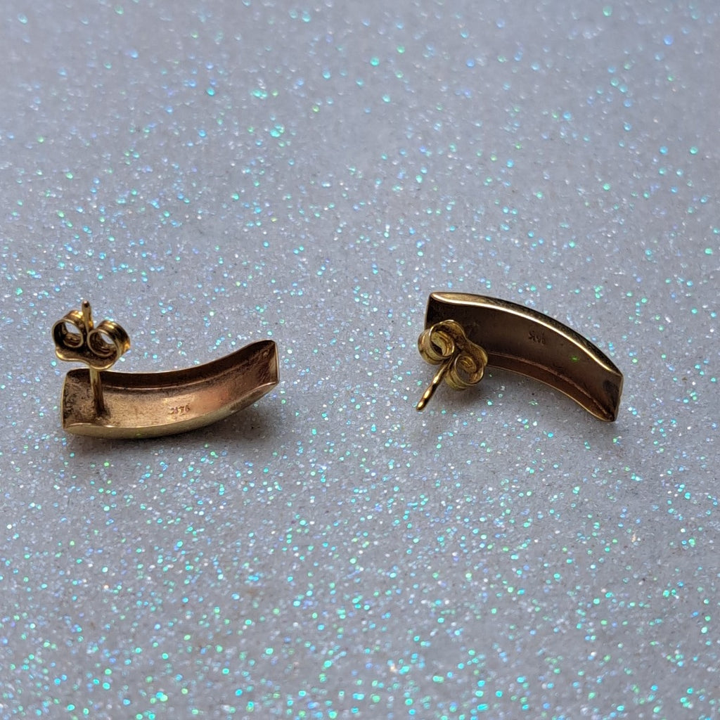 ARETES PAR ORO 14 K 1,30 GRMS (SEMINUEVO)