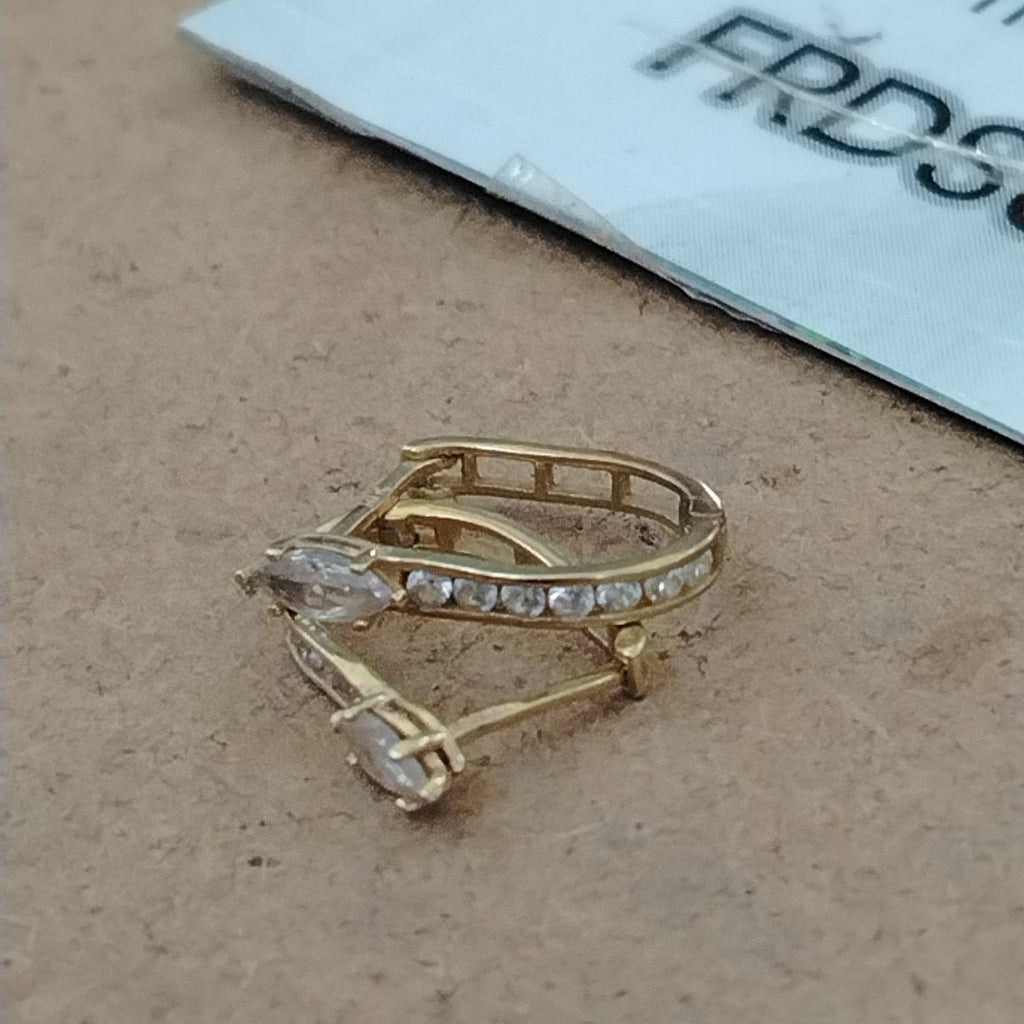ARETES PAR ORO 10 K 1.5 GRMS (SEMINUEVO)