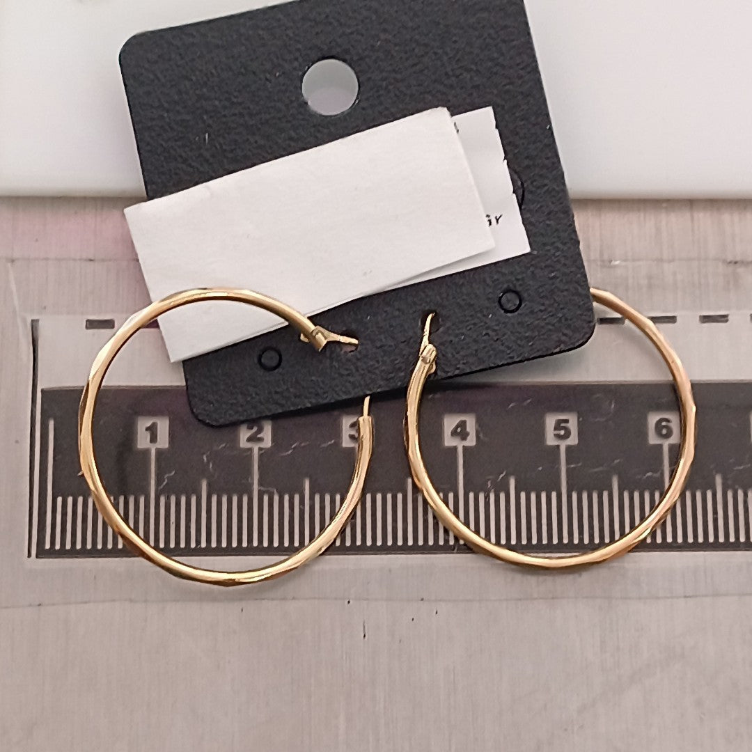 ARRACADAS PAR ORO 14 K 2,40 GRMS (SEMINUEVO)