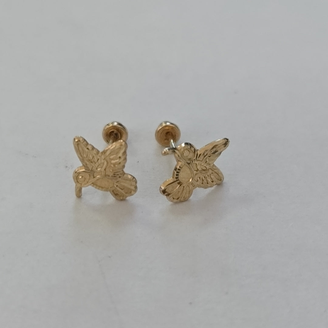 BROQUELES PAR ORO 10 K 0.2 GRMS (SEMINUEVO)