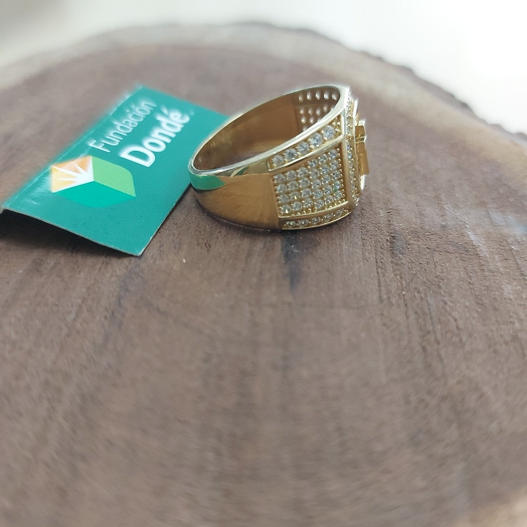 ANILLO ORO 10 K 6 GRMS (SEMINUEVO)