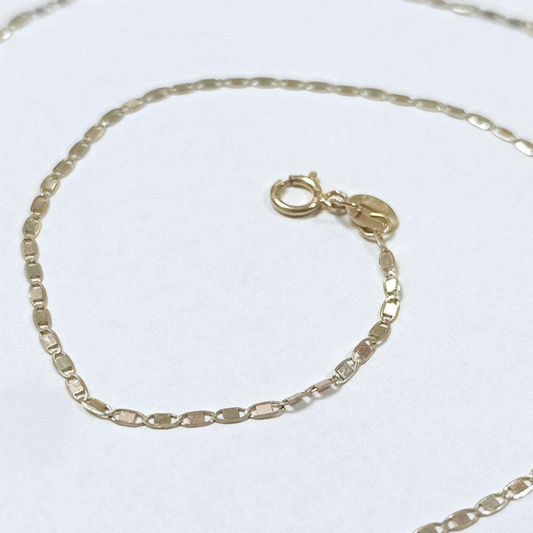 CADENAS GUCHI ORO 14K 55 CM 2 GR (NUEVO)