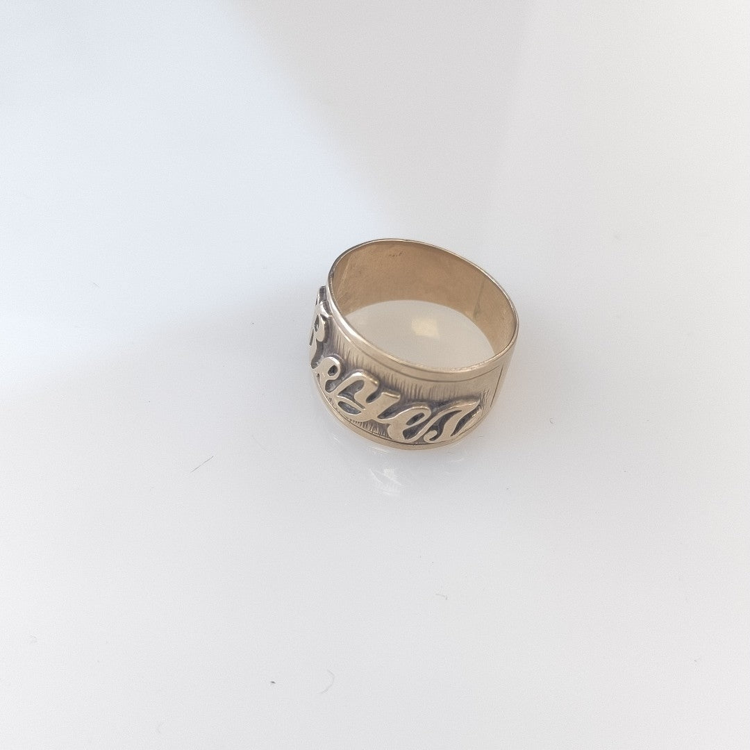 ANILLO ORO 8 K 12,20 GRMS (SEMINUEVO)