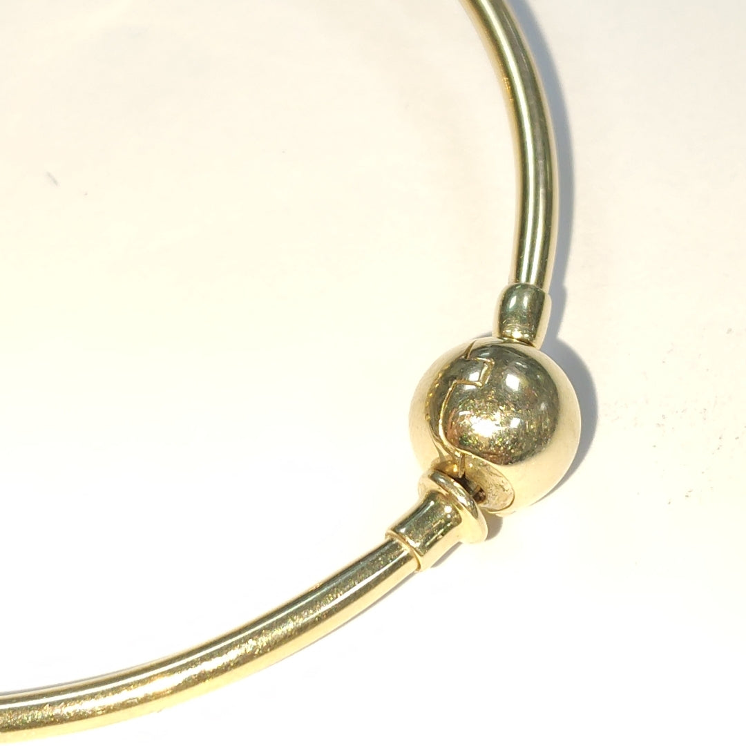 PULSERA RIGIDA ORO 14 K 16.7 GRMS (SEMINUEVO)