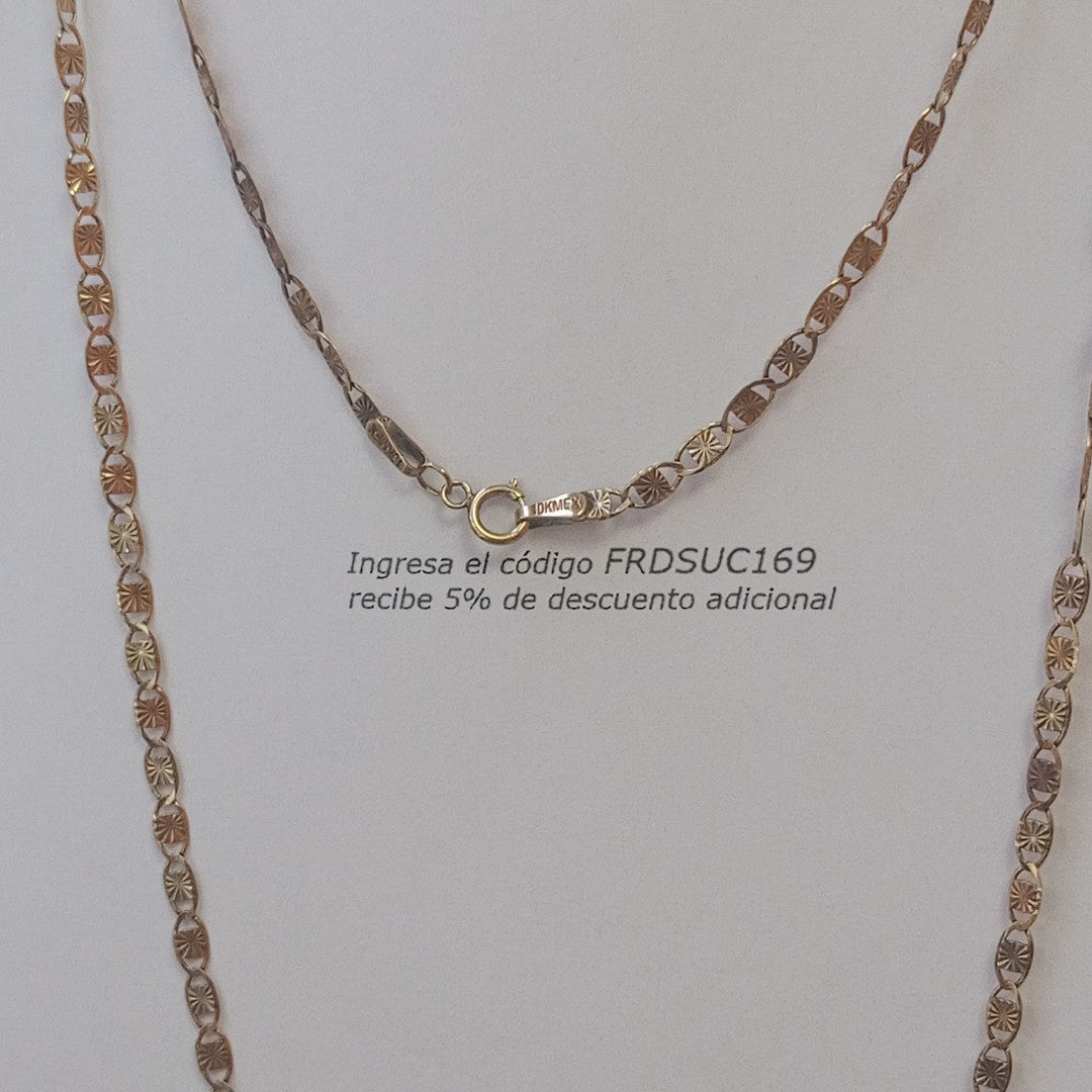 CADENA ORO 10 K 4.7 GRMS (SEMINUEVO)