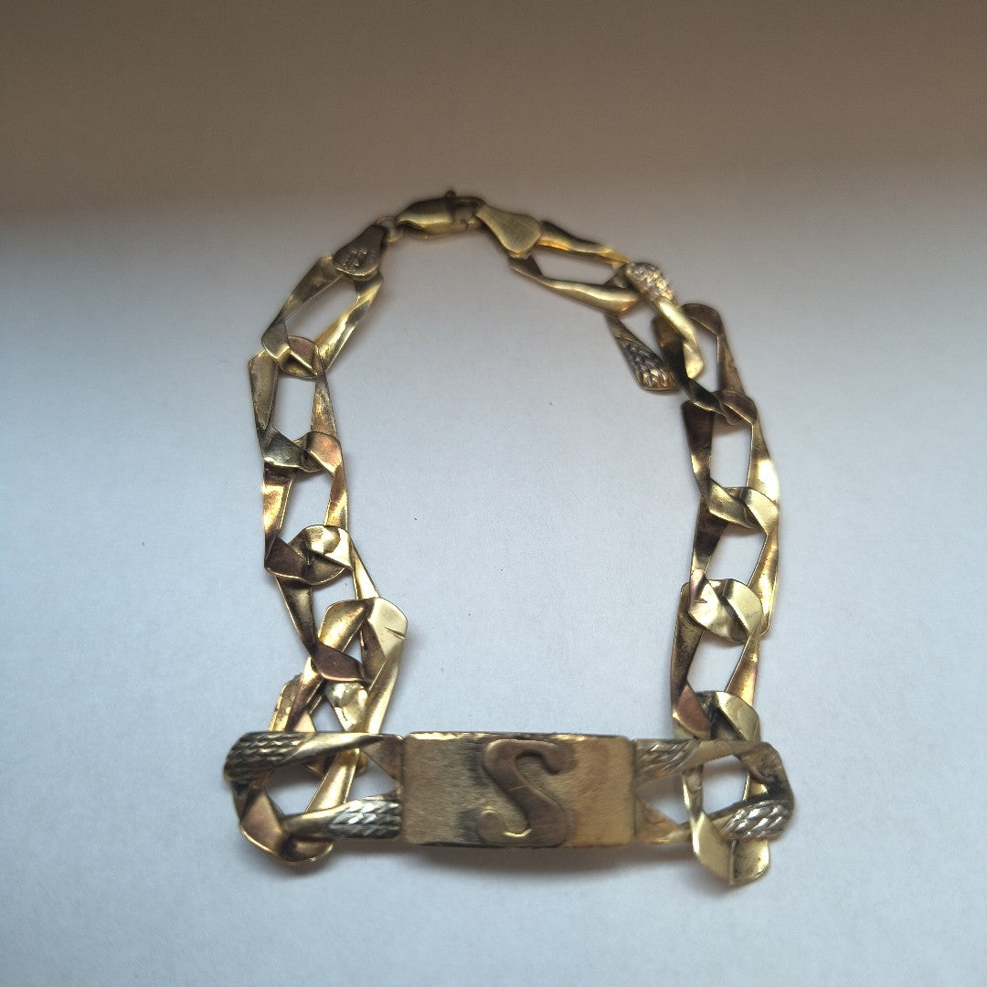 PULSERA ORO 10 K 8.3 GRMS (SEMINUEVO)