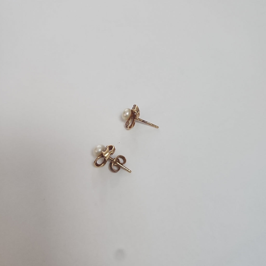 ARETES PAR ORO 14 K 2,10 GRMS (SEMINUEVO)