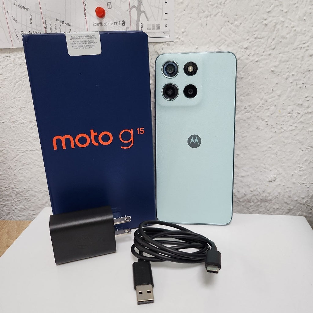 CELULAR MOTOROLA MOTO G15 XT2521-2 (2025) 512 GB 4 GB RAM