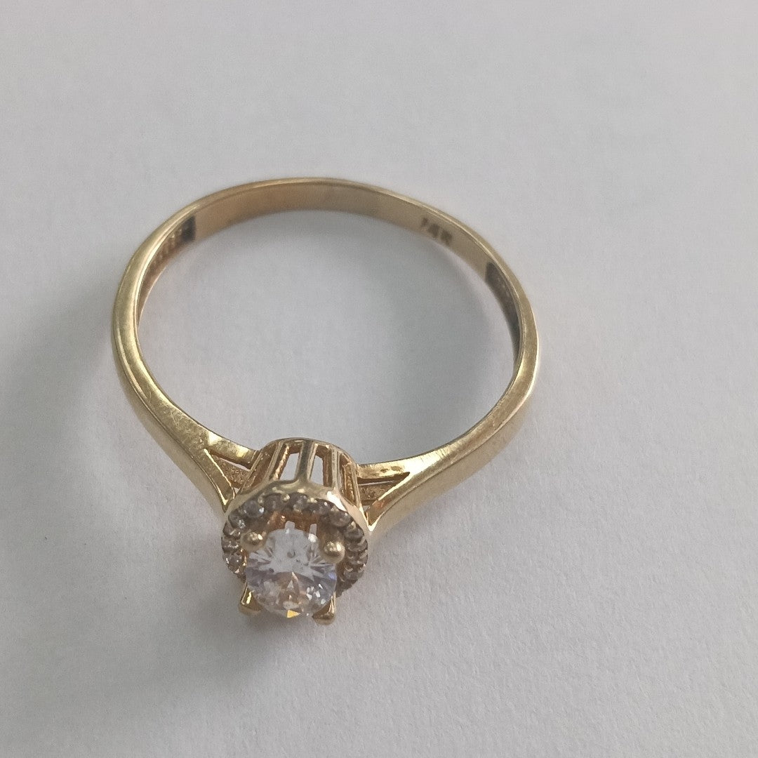ANILLITO ORO 14 K 2 GRMS (SEMINUEVO)