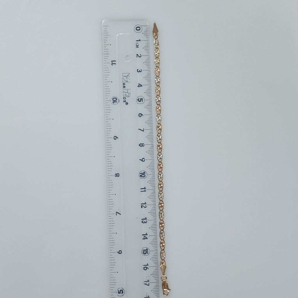 PULSERA GUCHI 14K 18 CM 2.9 GR (NUEVO)