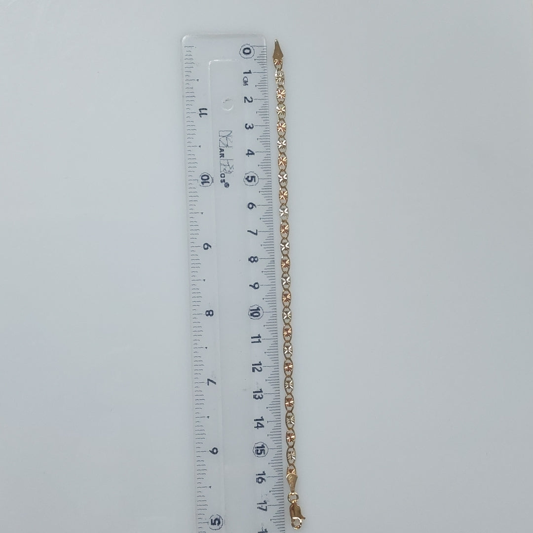 PULSERA GUCHI 14K 18 CM 2.9 GR (NUEVO)