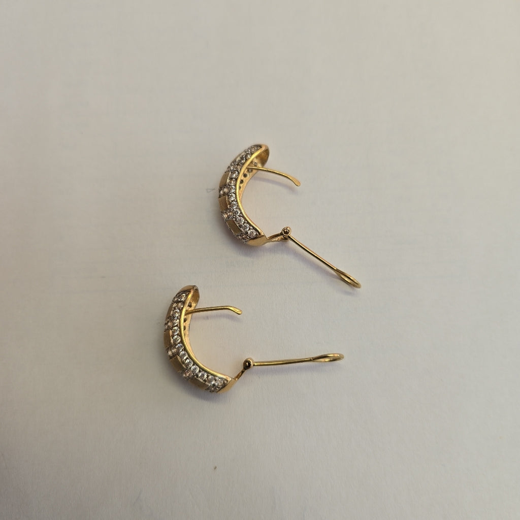 ARETES PAR ORO 10 K 6,40 GRMS (SEMINUEVO)