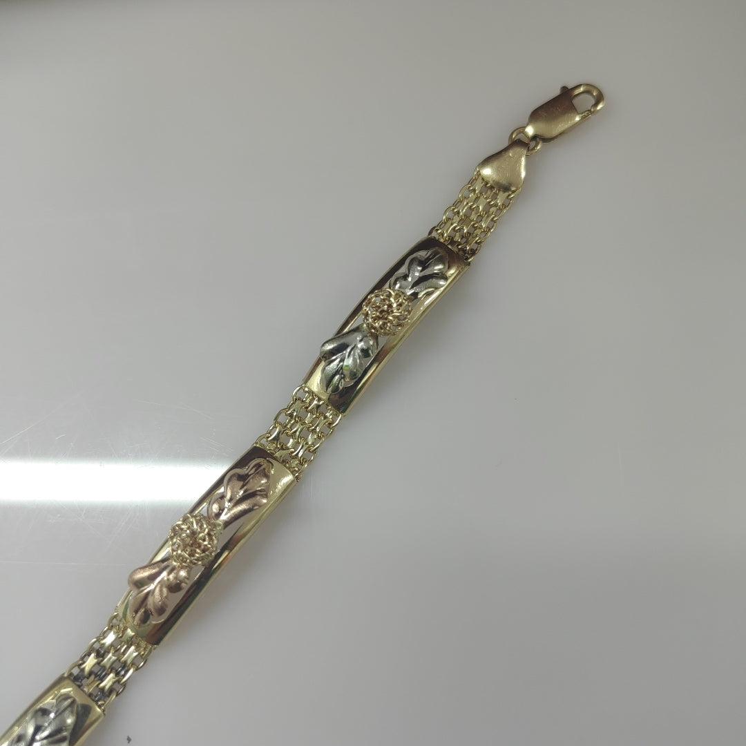 PULSERA ORO 14 K 12.7 GRMS (SEMINUEVO)
