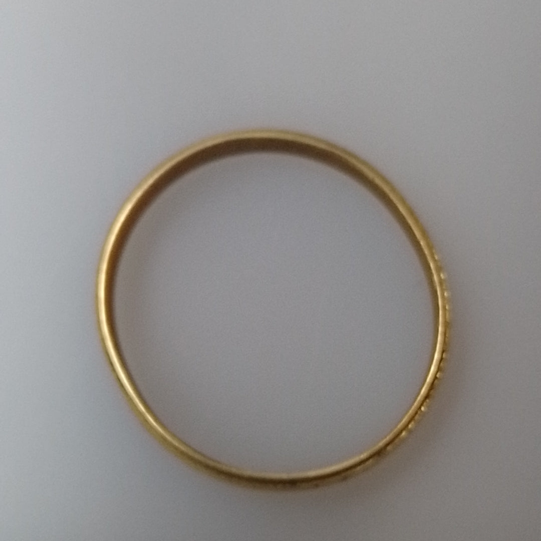 ARGOLLA ORO 14 K 1.4 GRMS (SEMINUEVO)