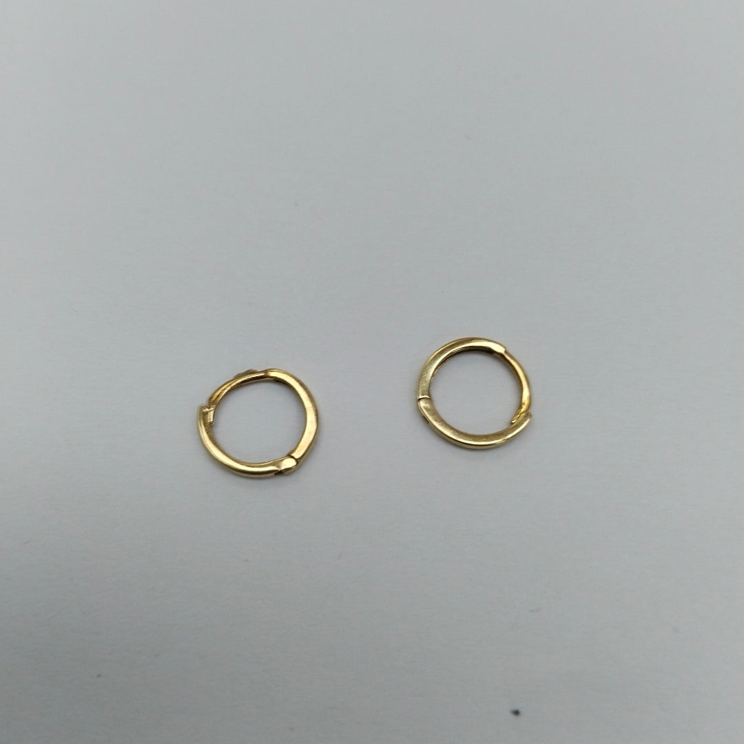 ARRACADAS PAR ORO 10 K 0.5 GRMS (SEMINUEVO)