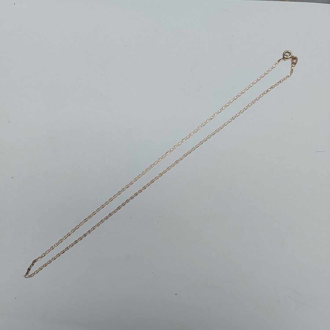 CADENA ORO 14 K 1.2 GRMS (SEMINUEVO)