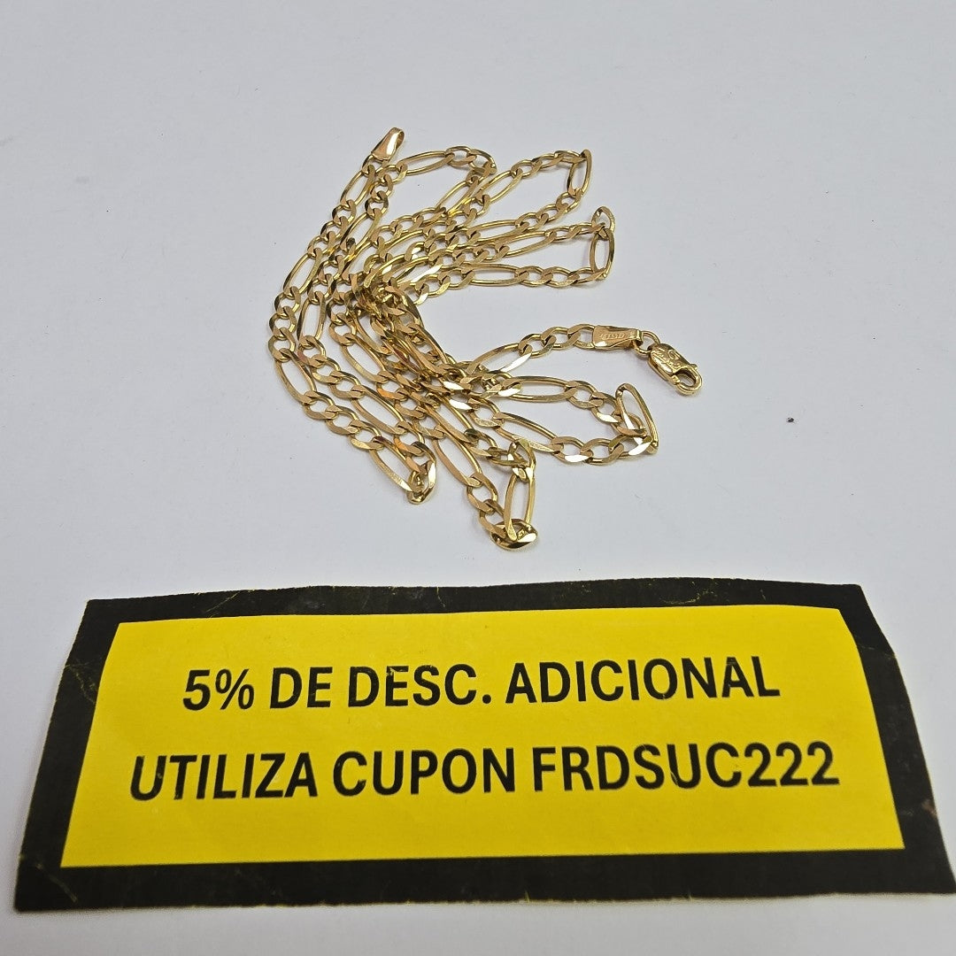 CADENA ORO 10 K 7.2 GRMS (SEMINUEVO)