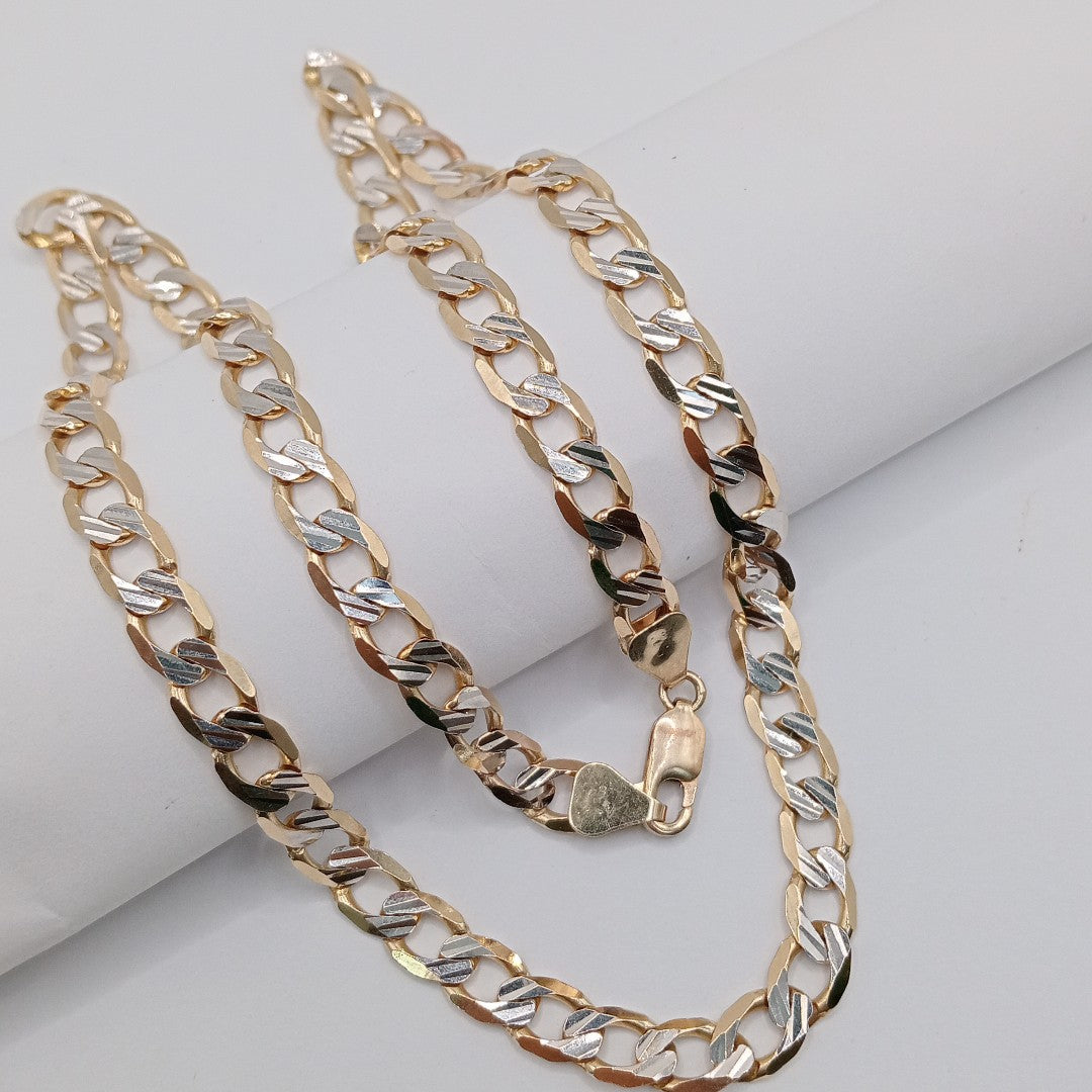 CADENA ORO,RODIADO 10 K 26,60 GRMS (SEMINUEVO)