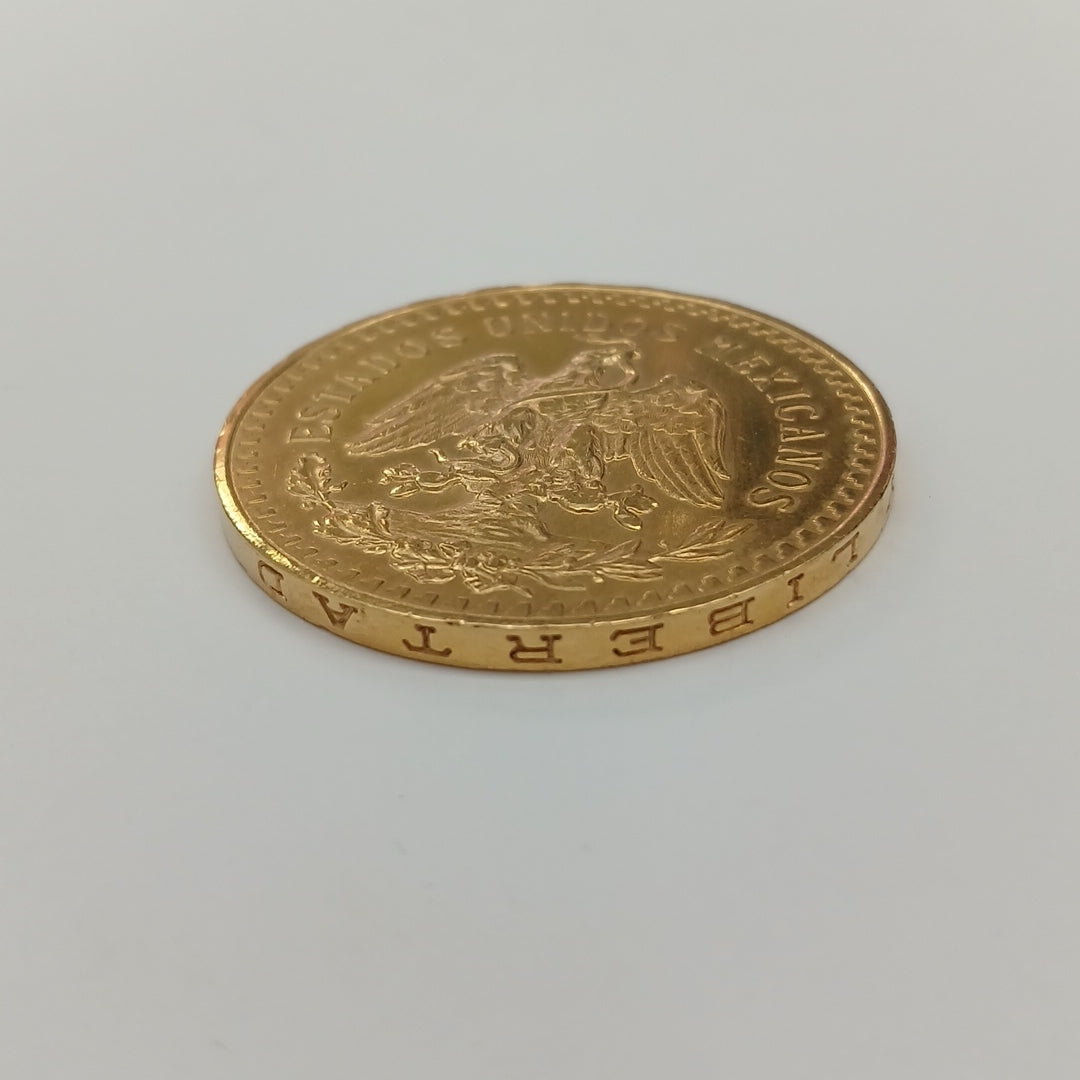 K1 41.6 GRMS 21 K IDENTIFICACIÓN MONEDA NOMINATIVA MONEDAS PESOS 50 PES (SEMINUEVO)
