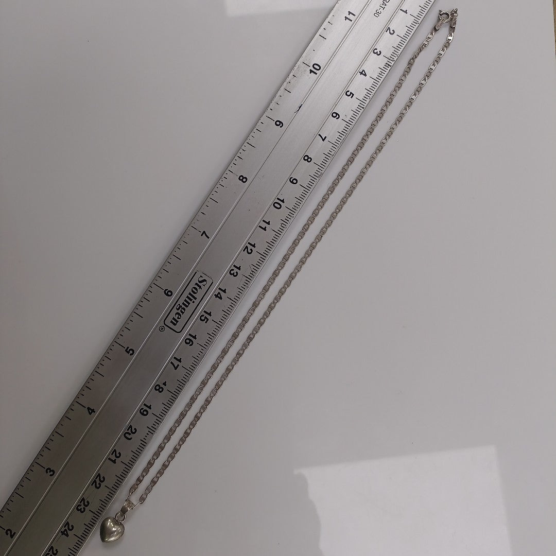 CADENA, DIJE PLATA 3.5 GRMS (SEMINUEVO)