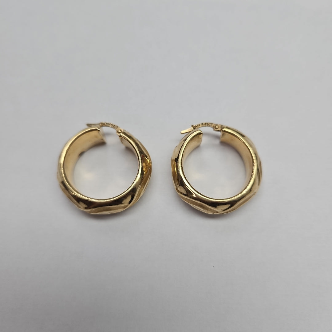 ARRACADAS PAR ORO 14 K 4,70 GRMS (SEMINUEVO)