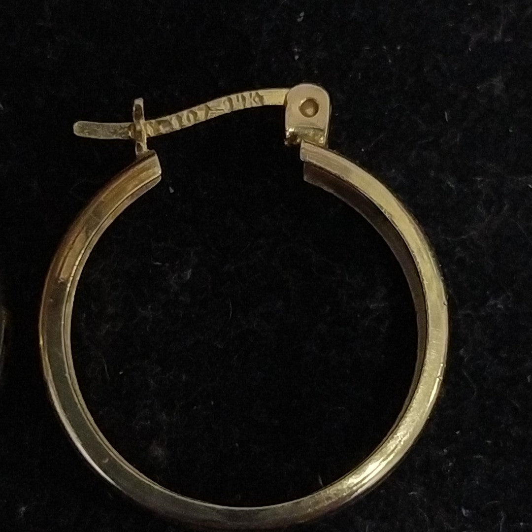 ARRACADAS PAR ORO 14 K 2 GRMS (SEMINUEVO)