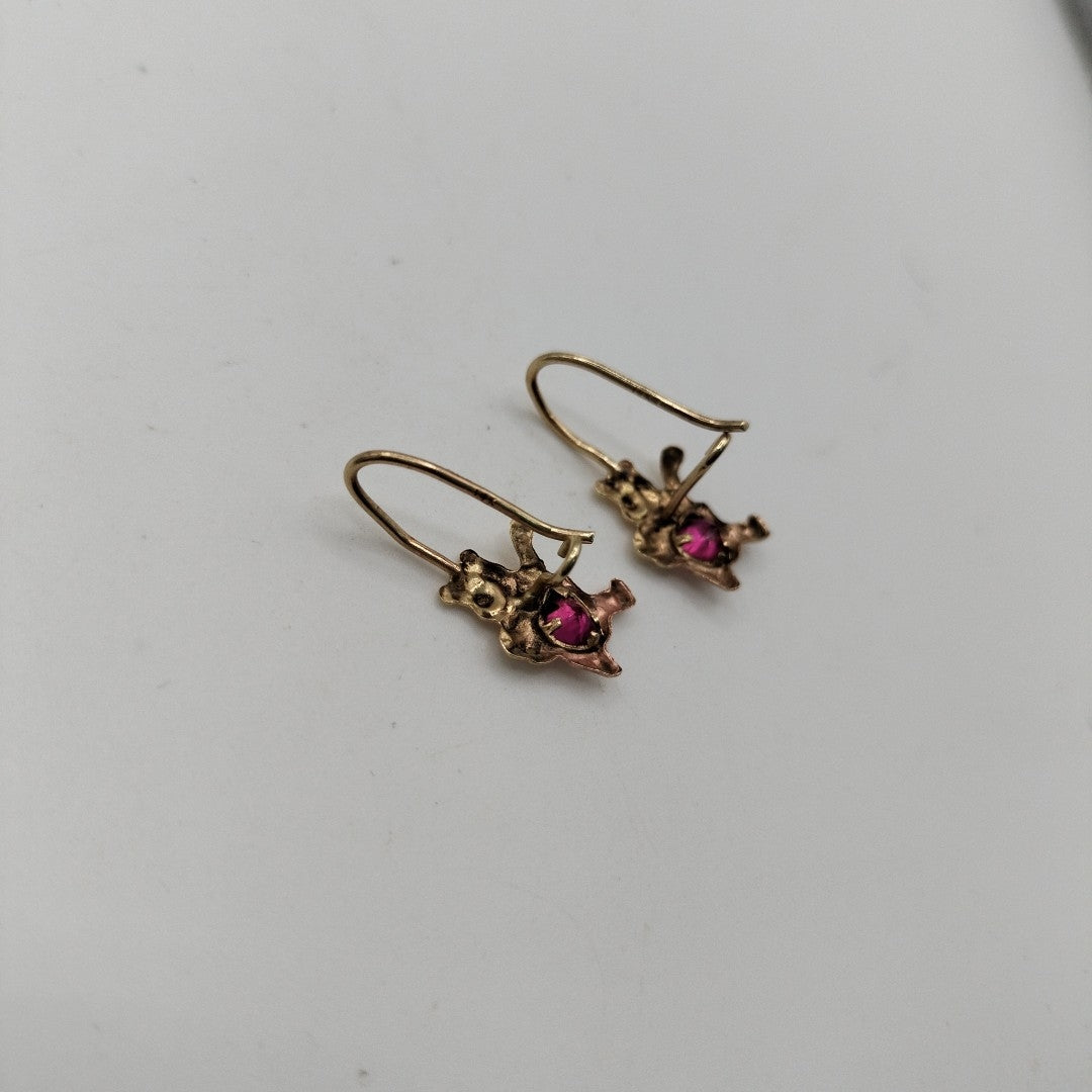 ARETES PAR ORO 10 K 1.2 GRMS (SEMINUEVO)