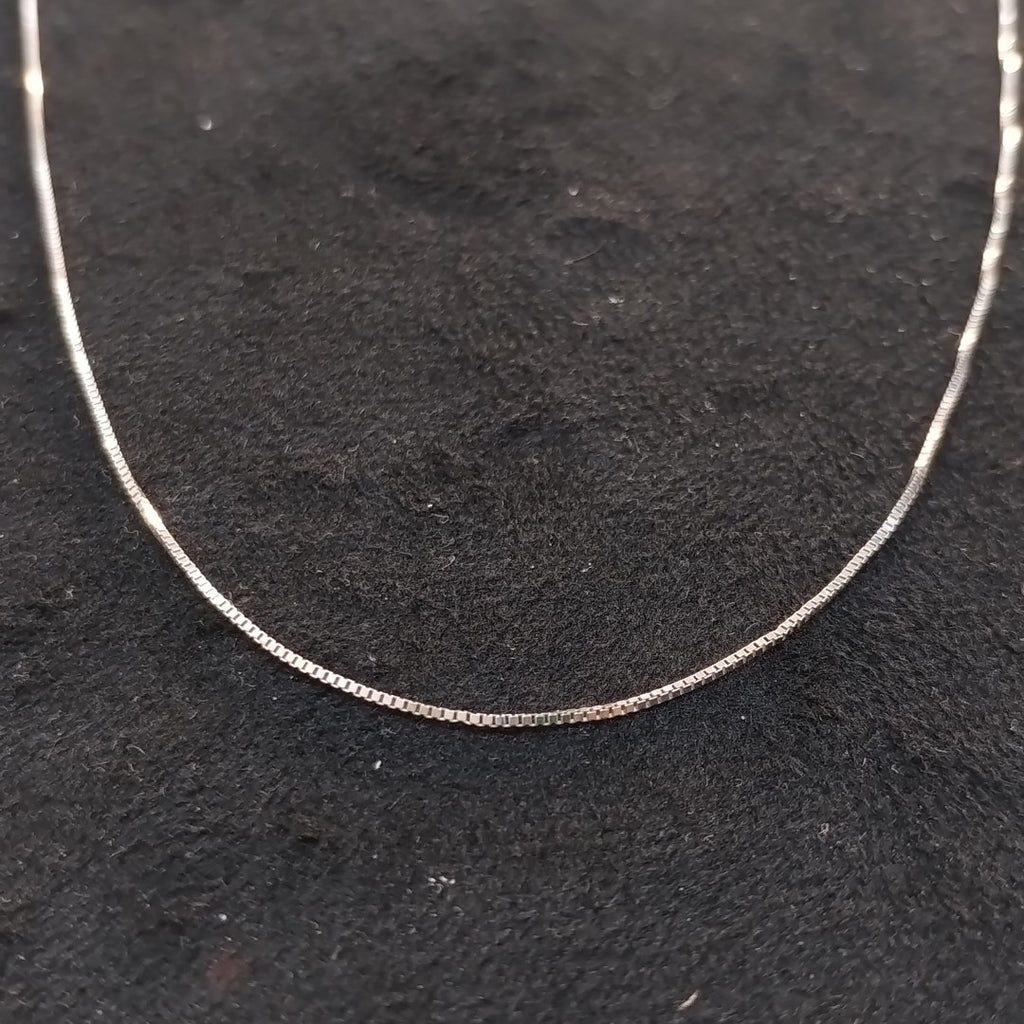 CADENA ORO BLANCO 14 K 1,70 GRMS (SEMINUEVO)