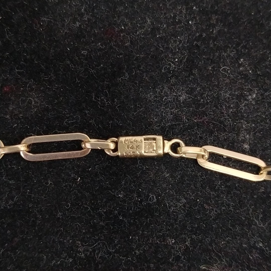 PULSERA ORO 14 K 3.7 GRMS (SEMINUEVO)
