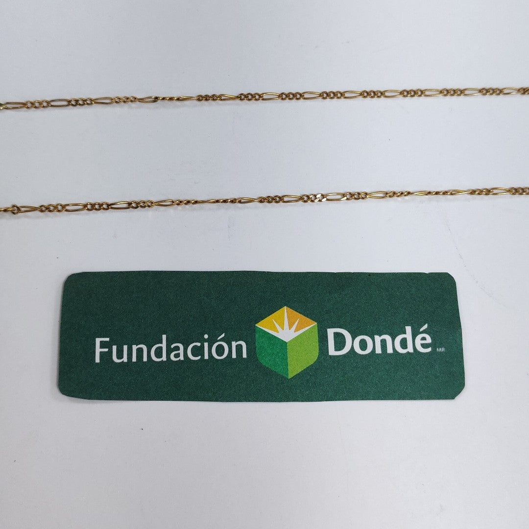 CADENA ORO 14 K 3.7 GRMS (SEMINUEVO)