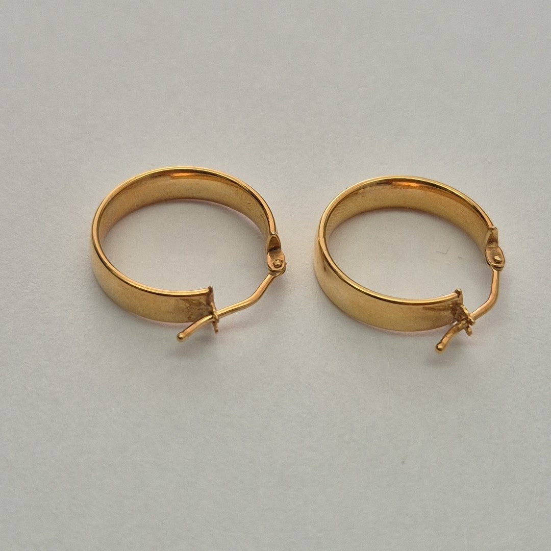 ARRACADAS PAR ORO 14 K 1,80 GRMS (SEMINUEVO)