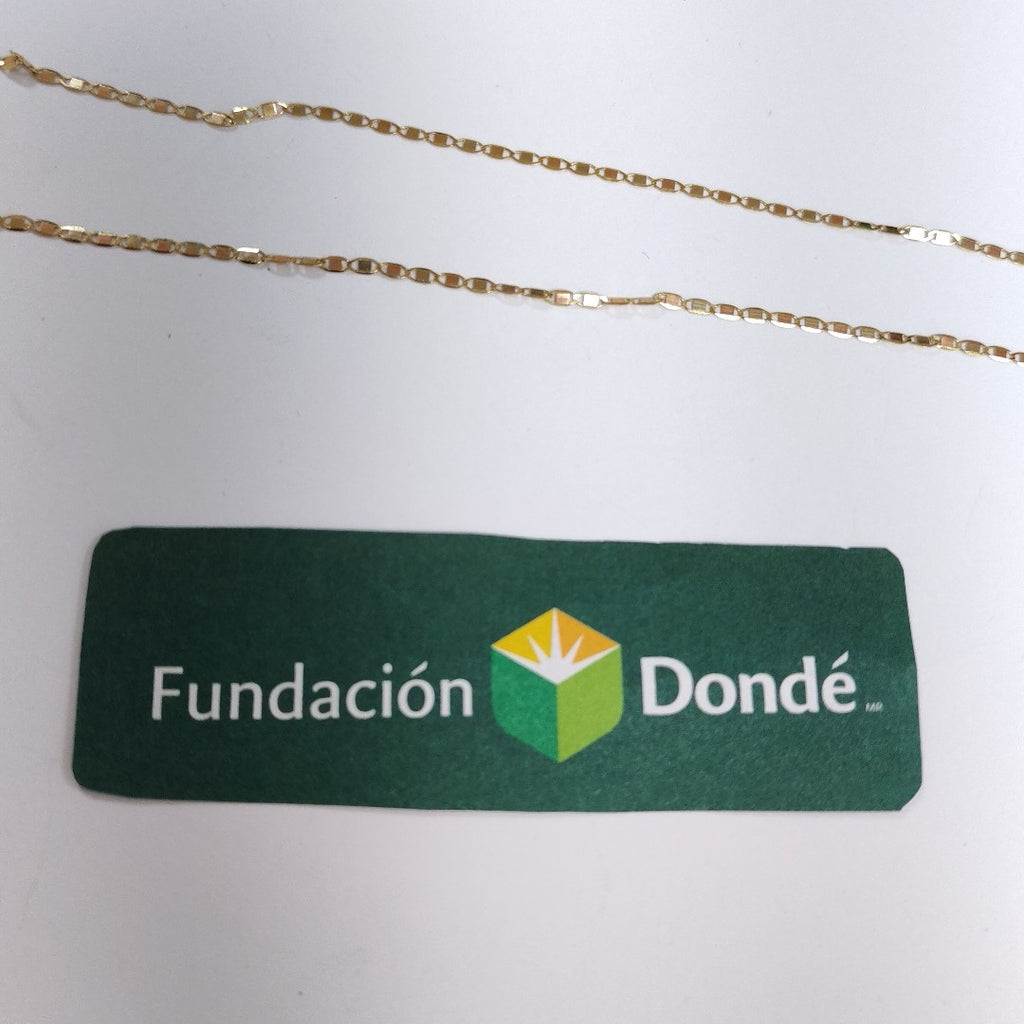 CADENA, DIJE ORO 14 K 2.2 GRMS (SEMINUEVO)