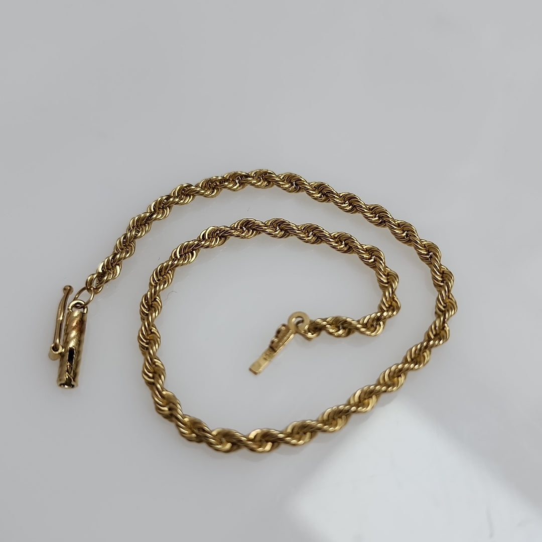 PULSERA ORO 14 K 3.8 GRMS (SEMINUEVO)
