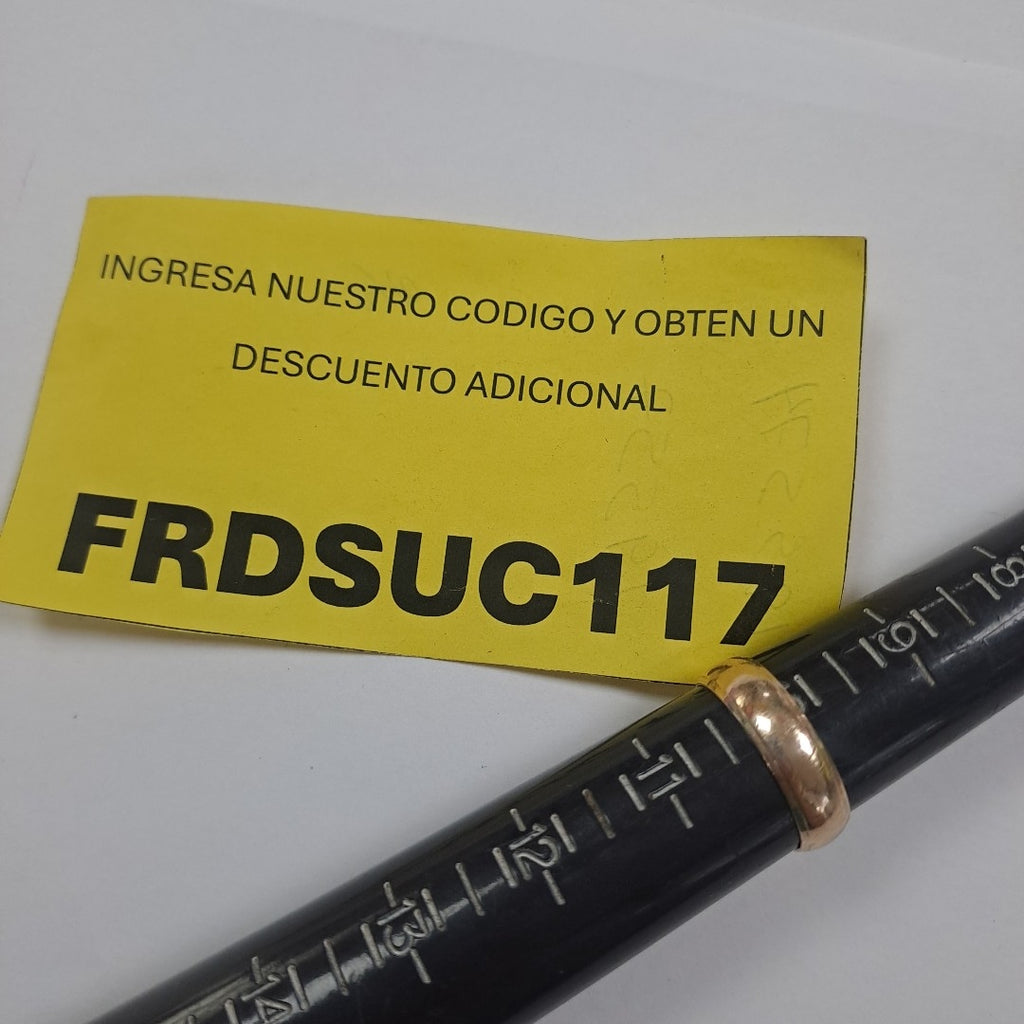 ARGOLLA ORO 10 K 2.7 GRMS (SEMINUEVO)