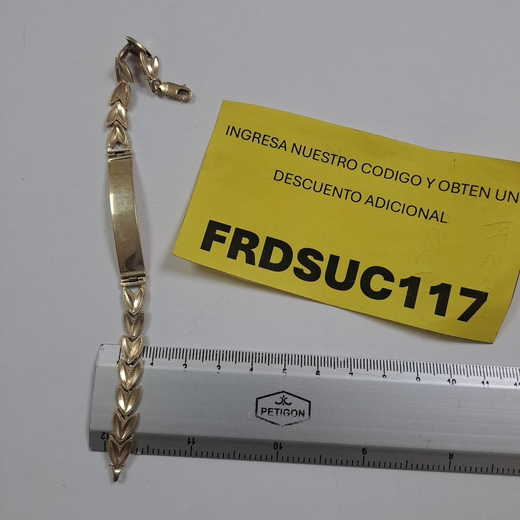 ESCLAVA ORO 14 K 9.2 GRMS (SEMINUEVO)