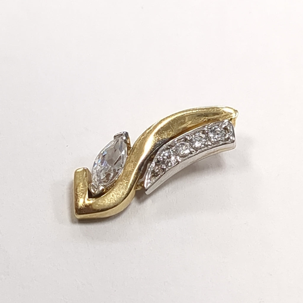 DIJE ORO COMBINADO 14 K 1,70 GRMS (SEMINUEVO)