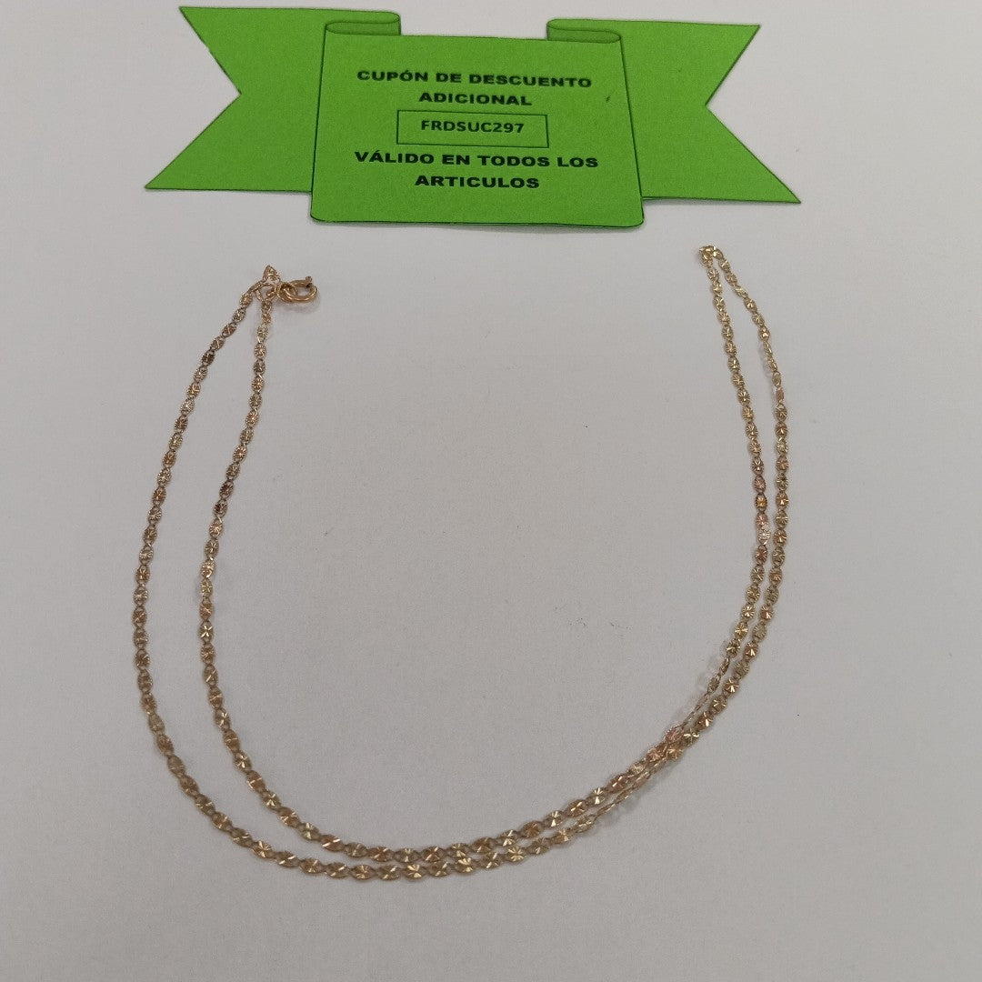 CADENA ORO 10 K 1,70 GRMS (SEMINUEVO)