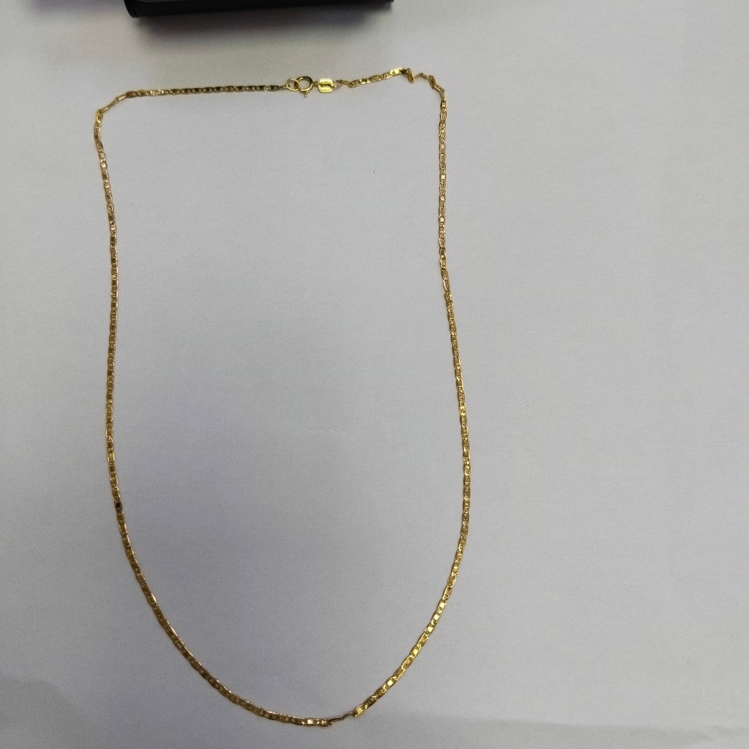 CADENA ORO 14 K 1.2 GRMS (SEMINUEVO)