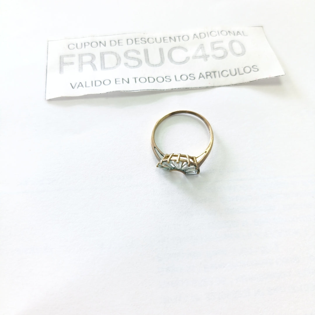 ANILLO ORO 10 K 1,60 GRMS (SEMINUEVO)