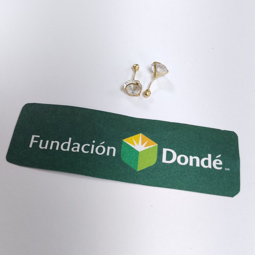 BROQUELES PAR ORO 10 K 1,10 GRMS (SEMINUEVO)