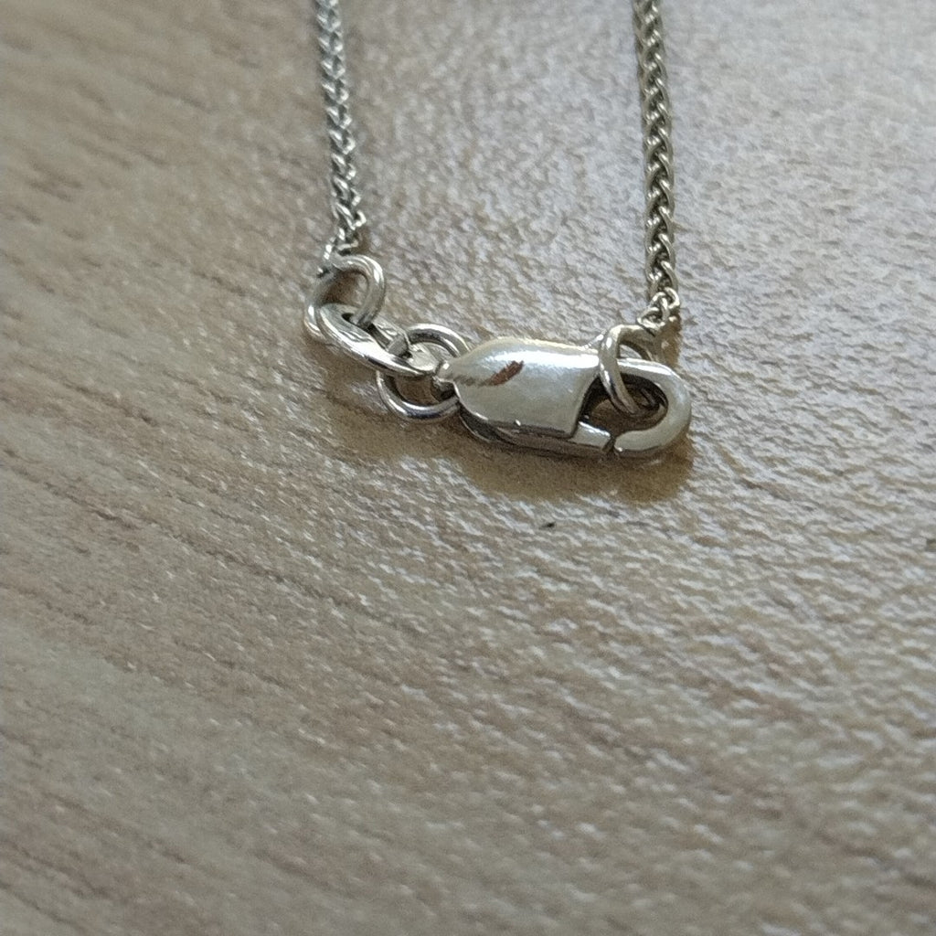 CADENA ORO, ORO BLANCO 14 K 2.3 GRMS (SEMINUEVO)
