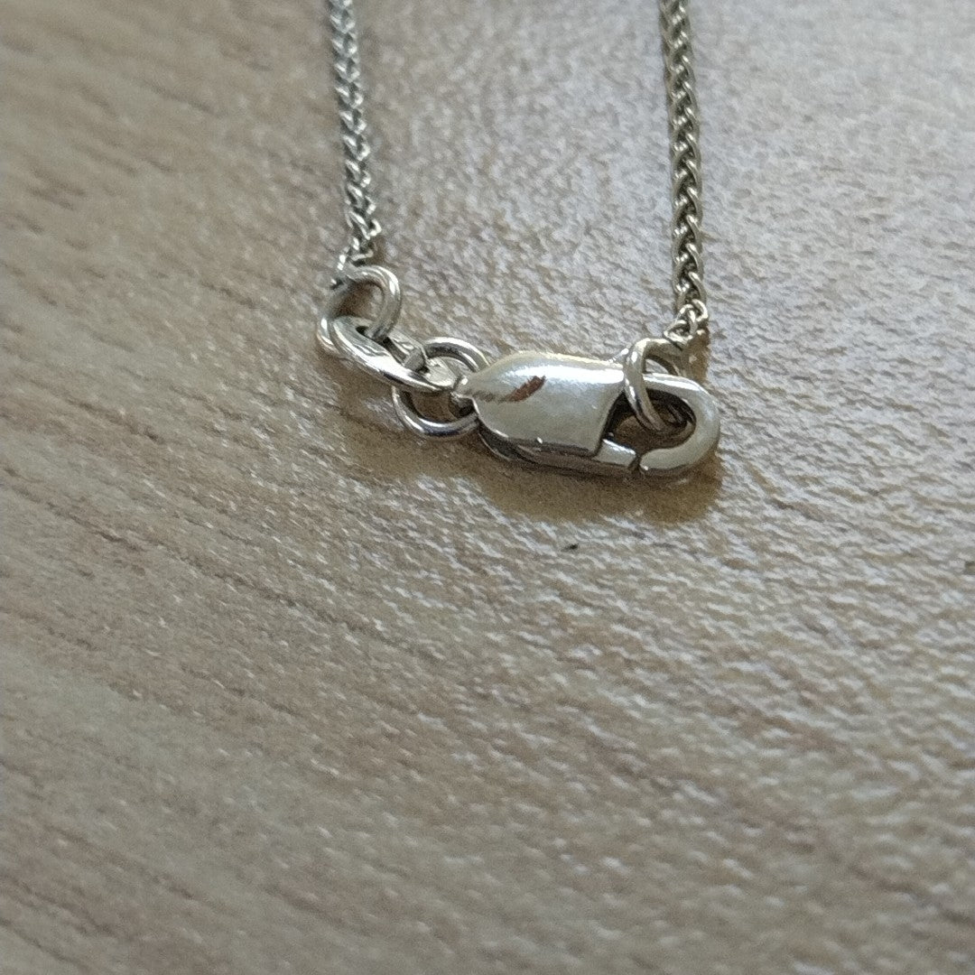 CADENA ORO, ORO BLANCO 14 K 2.3 GRMS (SEMINUEVO)