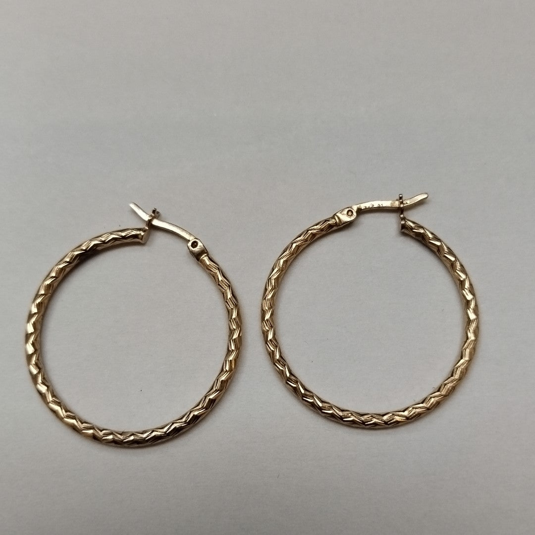 ARRACADAS PAR ORO 14 K 2,90 GRMS (SEMINUEVO)