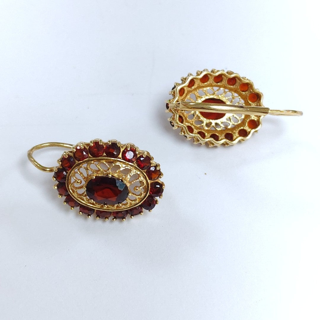 ARETES PAR ORO 18 K 7.3 GRMS (SEMINUEVO)