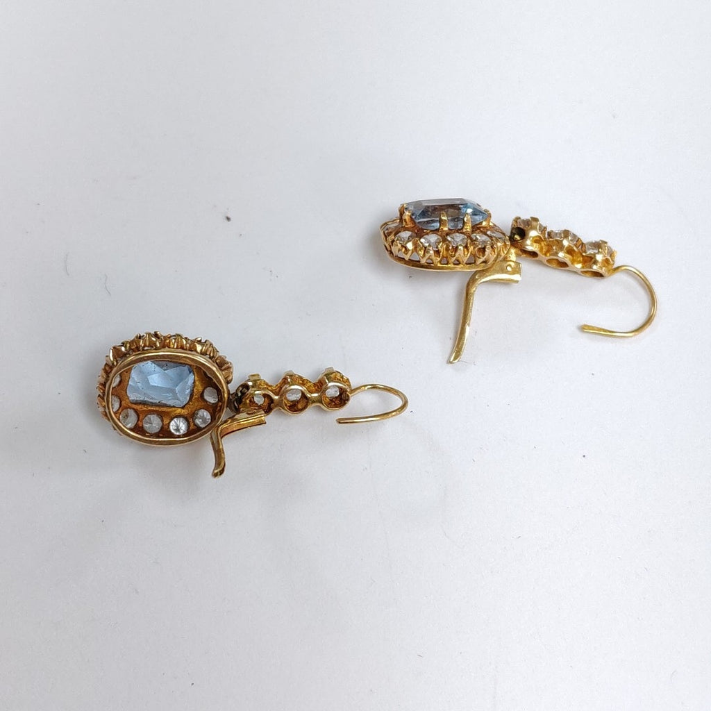 ARETES PAR ORO 14 K 5,10 GRMS (SEMINUEVO)