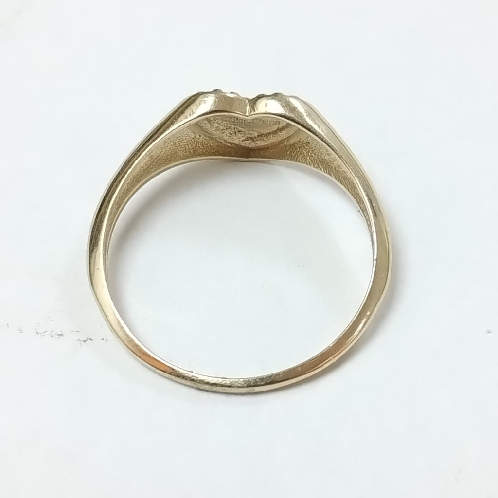 ANILLOS ANILLITO FIG CORAZON 10K TALLA 8 1.7 GR (NUEVO)