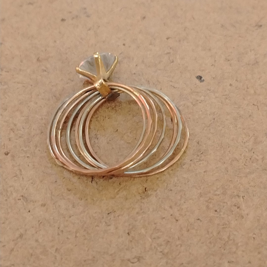 ANILLO ORO 10 K 3.1 GRMS (SEMINUEVO)
