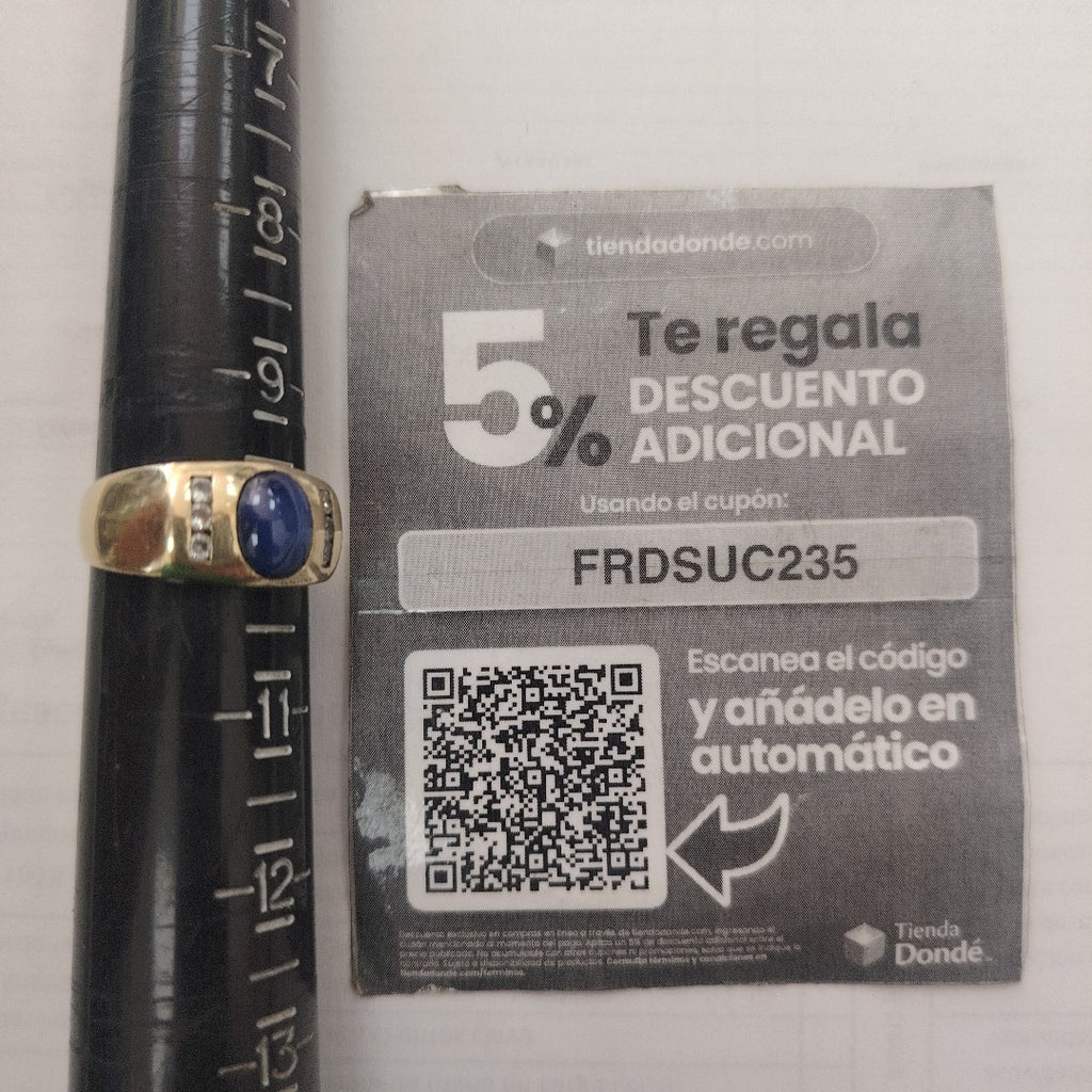 ANILLO ORO 10 K 7 GRMS (SEMINUEVO)