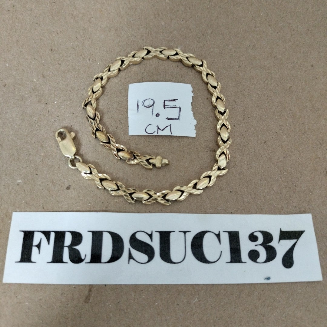 PULSERA ORO 14 K 6.8 GRMS (SEMINUEVO)